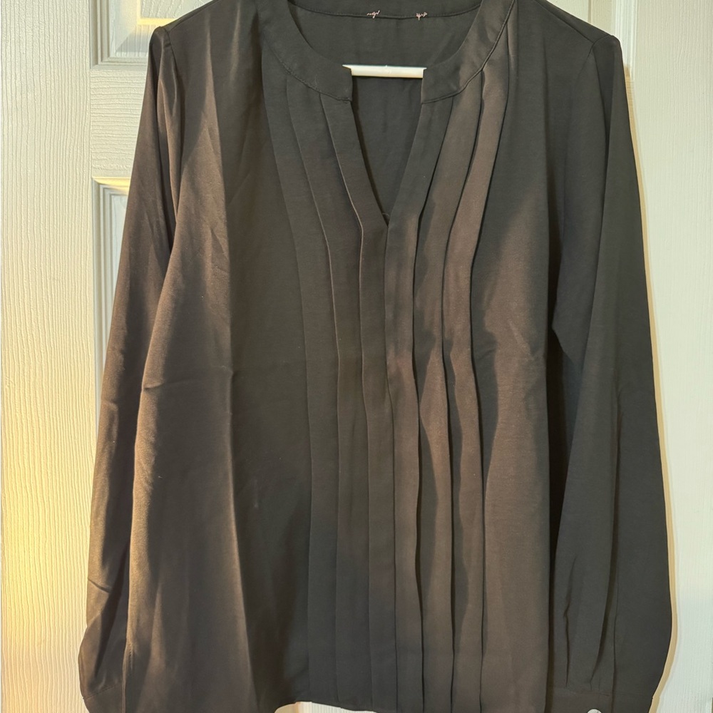 Black Long Sleeve Blouse
